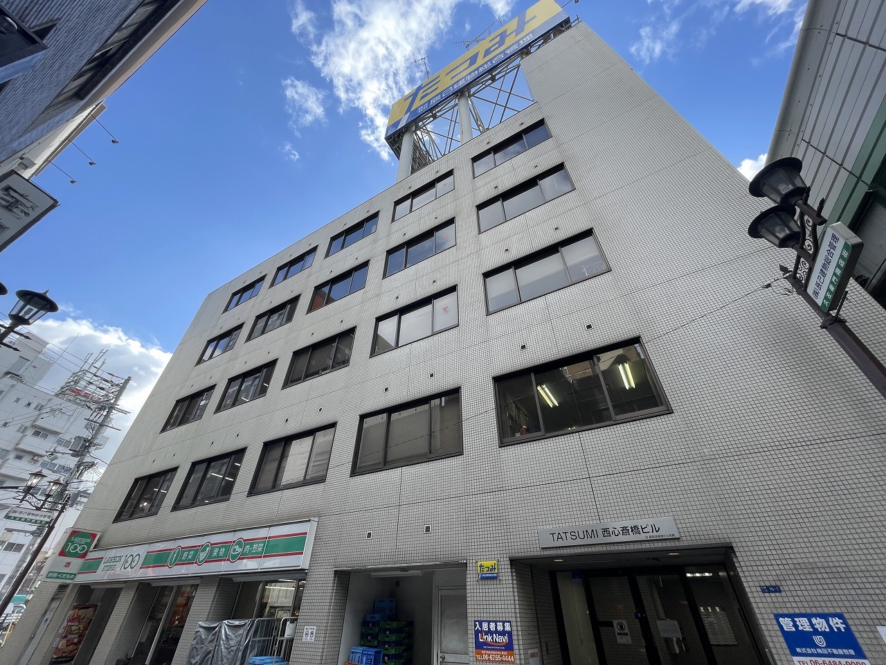 TATSUMI西心斎橋ビル（旧：銀泉道頓堀ビル別館）